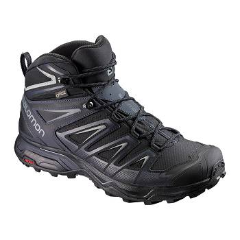 Salomon Férfi X ULTRA 3 Mid Cut GTX Túracipő Fekete